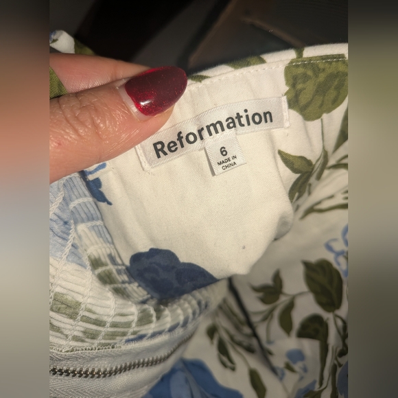 U1. NWOT REFORMATION ORION TOP IN LUCCA - Picture 6 of 6